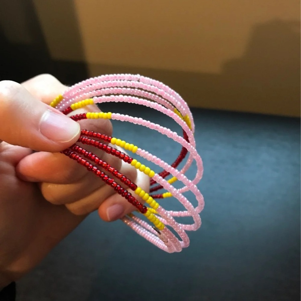 Handmade Beaded Bracelet - Picture 3 of 3